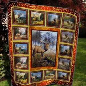Ice Mountains Quilt Blanket  Quilt